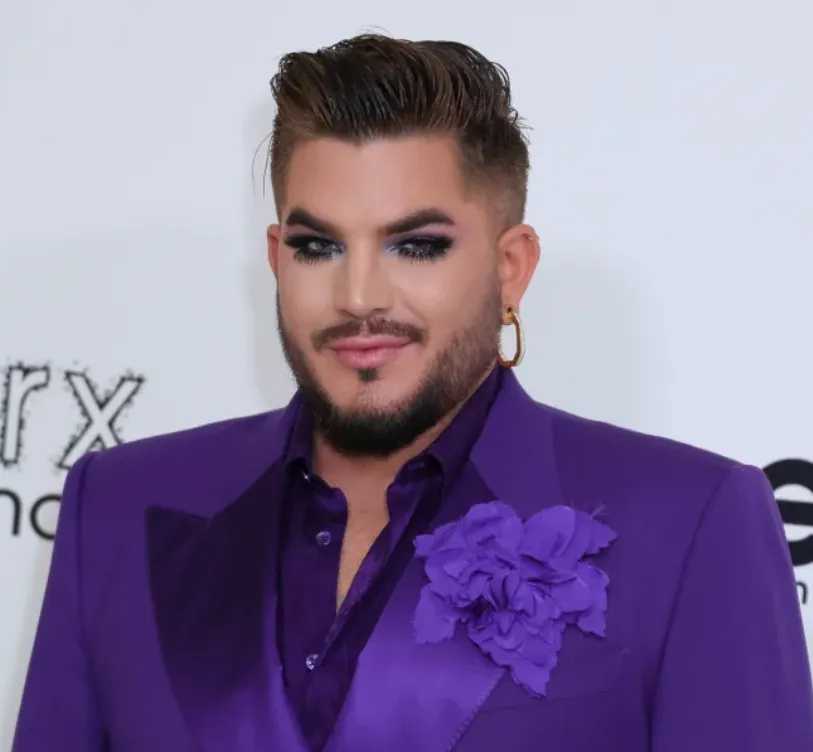 'American Idol' Alum Adam Lambert, 42, Amazes Users with 'Thin' Figure in Blue Suit After 60-Lb Weight Loss — Pics