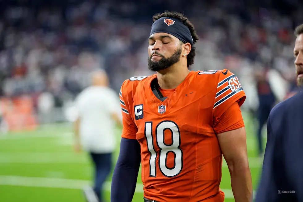 Bears QB Caleb Williams Delivers Brutal 5-Word Message To Team After 25-Point Loss