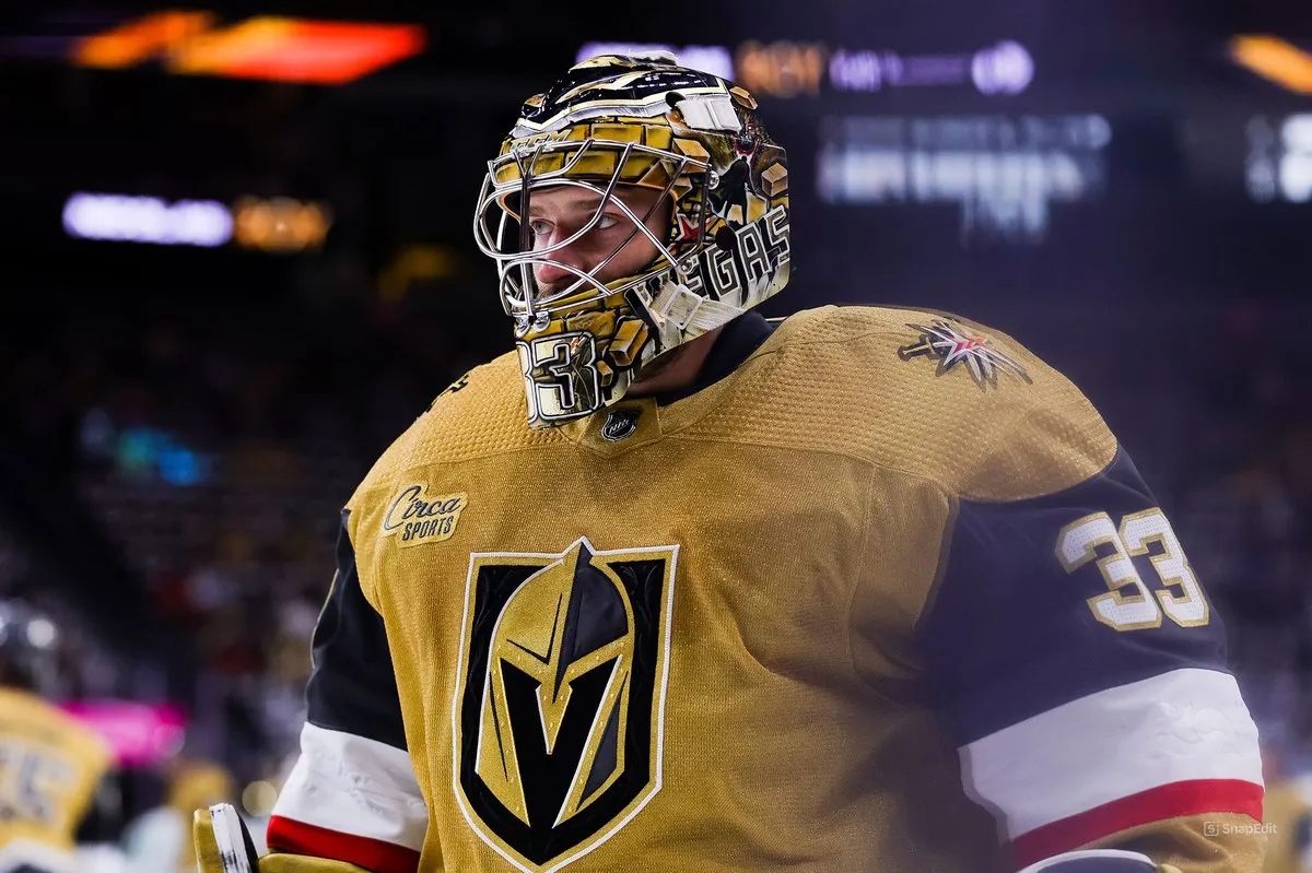 Golden Knights goalie named third star by NHL