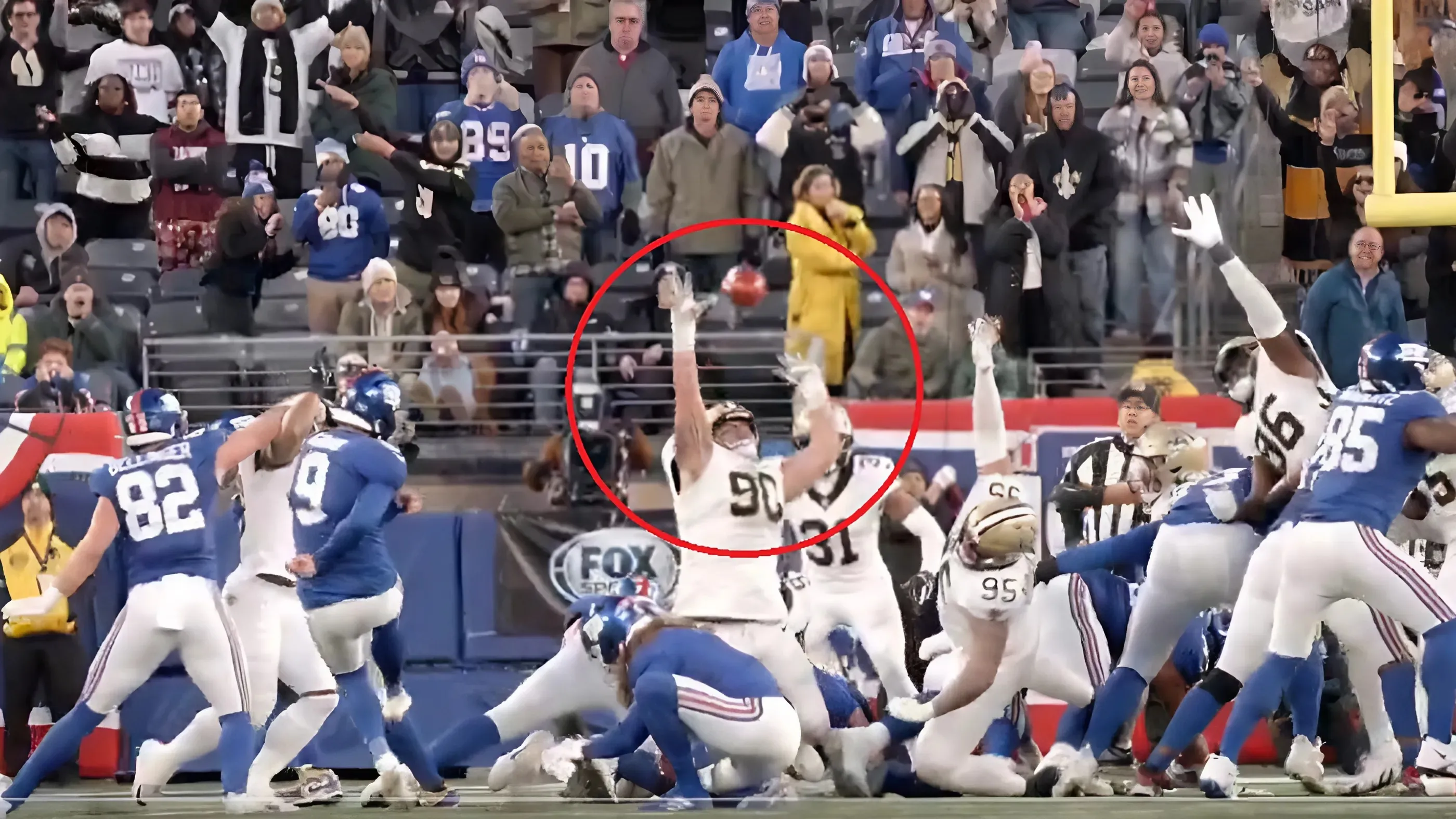 Video emerges of Bryan Bresee’s amazing blocked field goal to win game