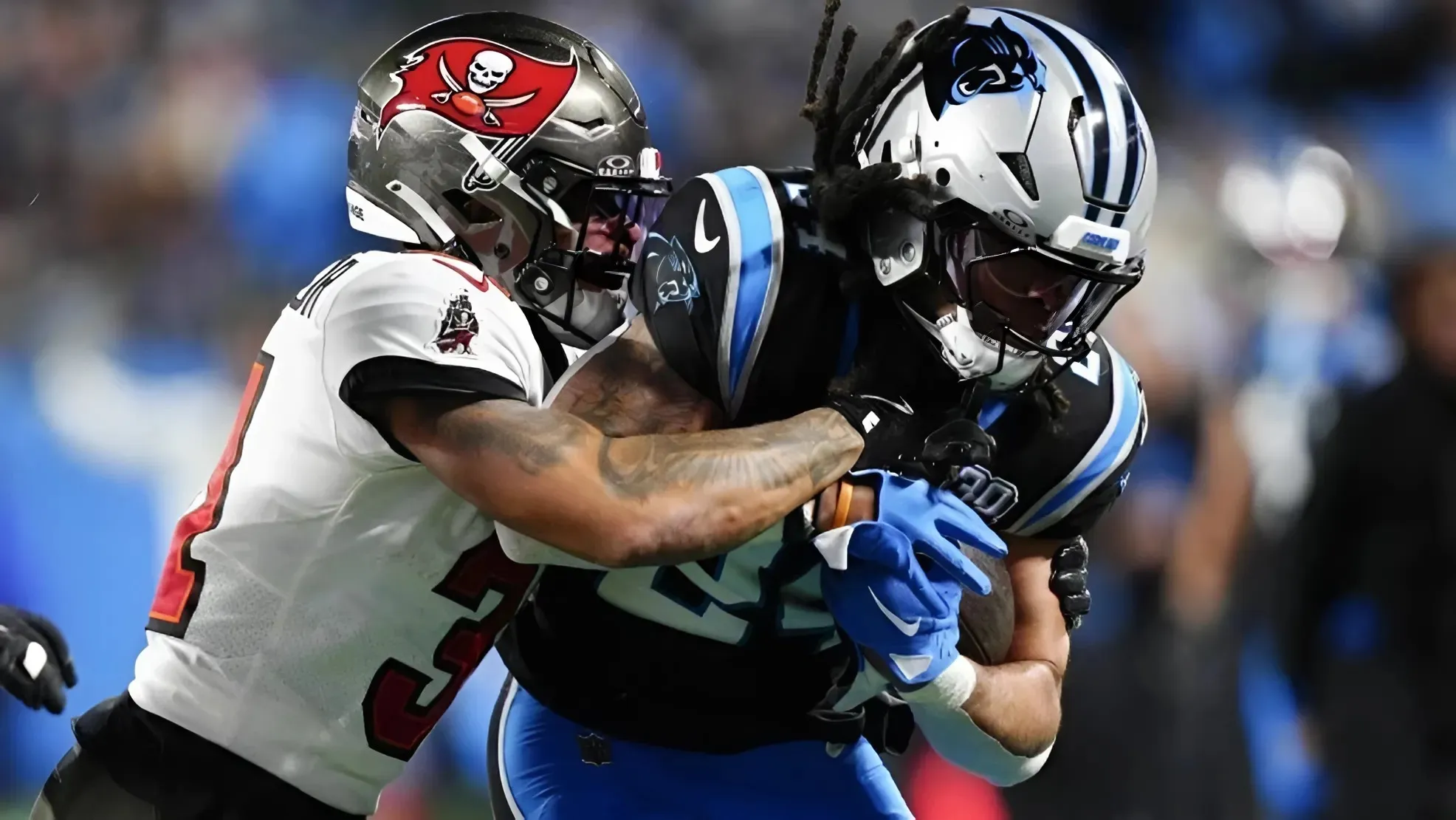 Panthers' Jonathon Brooks re-tears ACL 3 games into NFL career