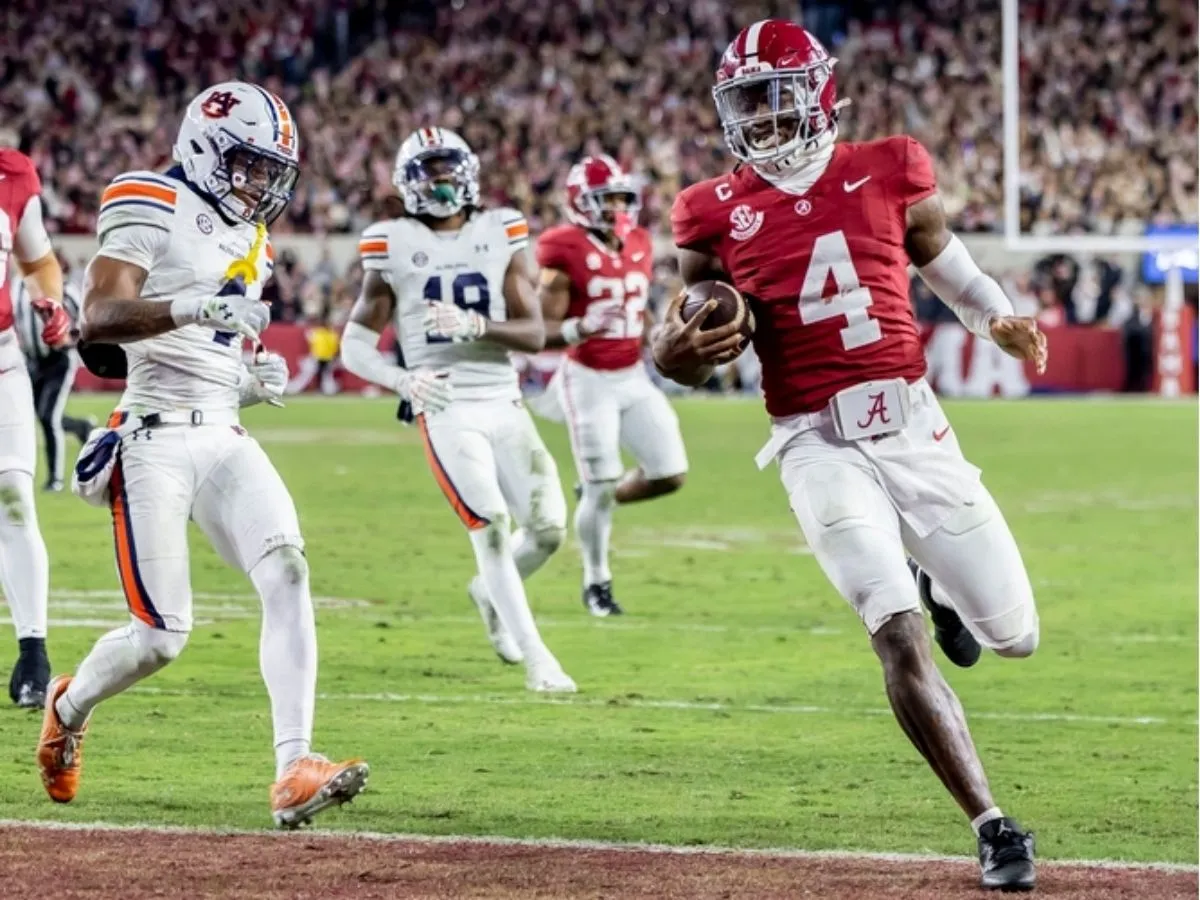 Alabama football’s Jalen Milroe wins William V. Campbell Trophy