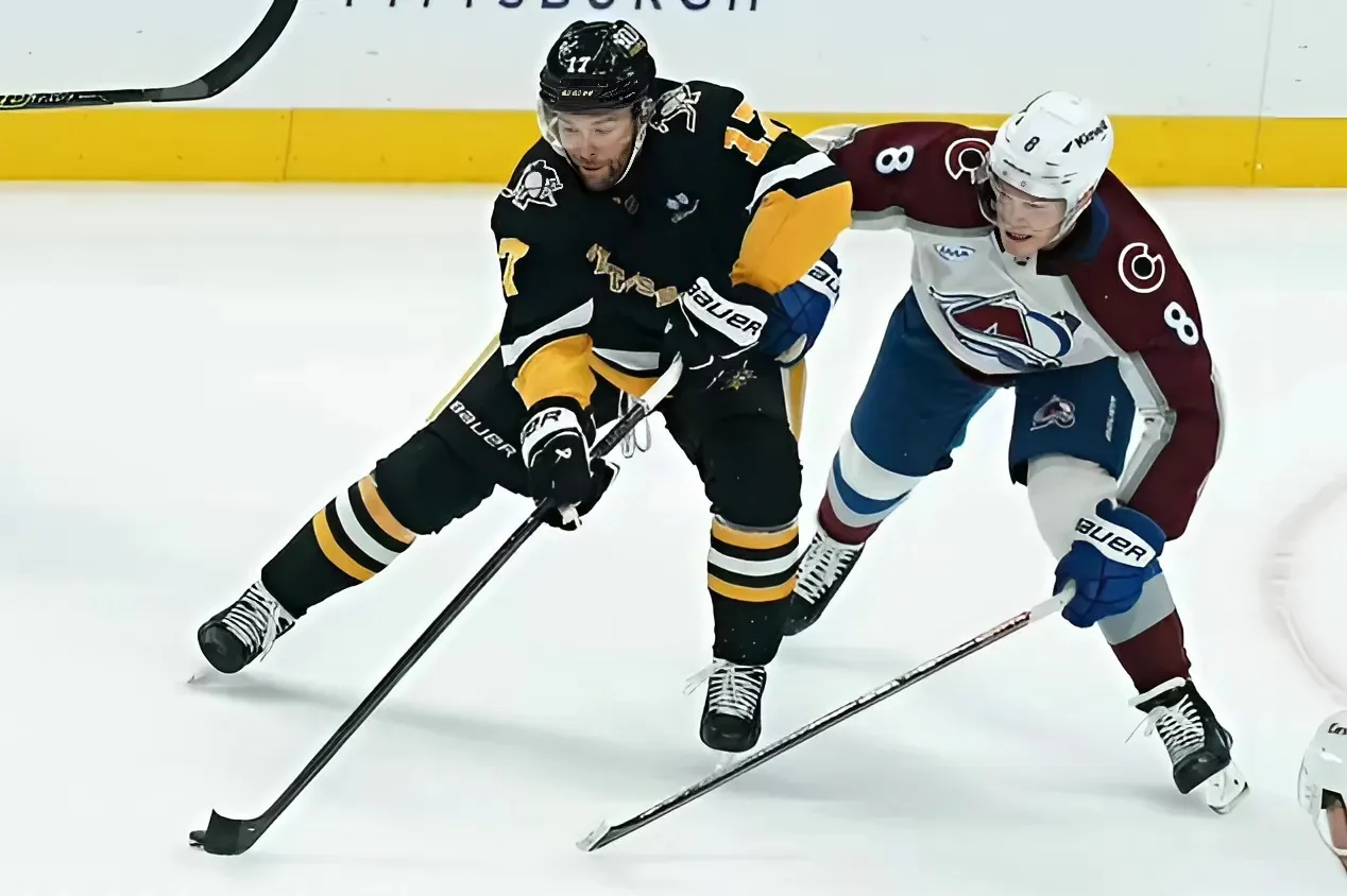 Rantanen records hat trick in 600th game and adds two assists as the Avalanche drill Pittsburgh 6-2