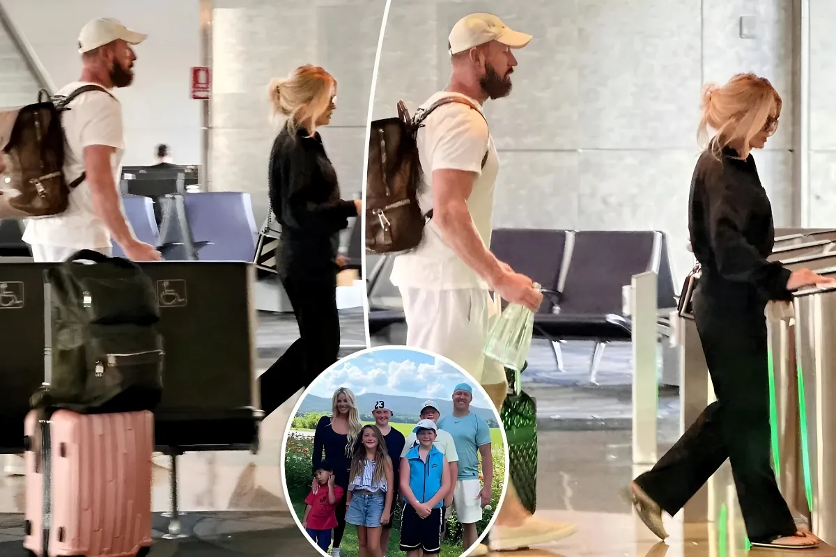 Kim Zolciak, Kroy Biermann arrive at airport together after ‘RHOA’ alum requests full custody