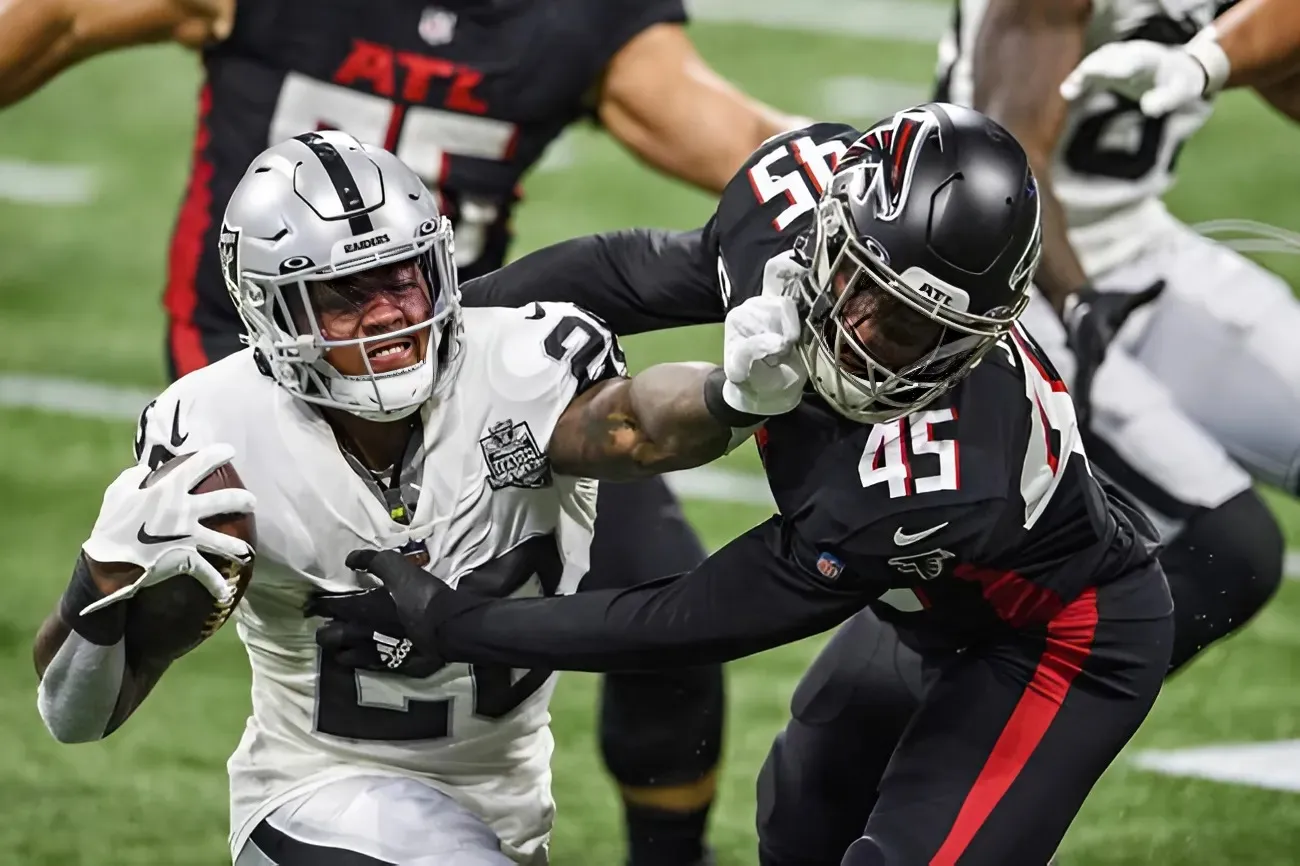 Falcons depth chart released for Las Vegas Raiders game