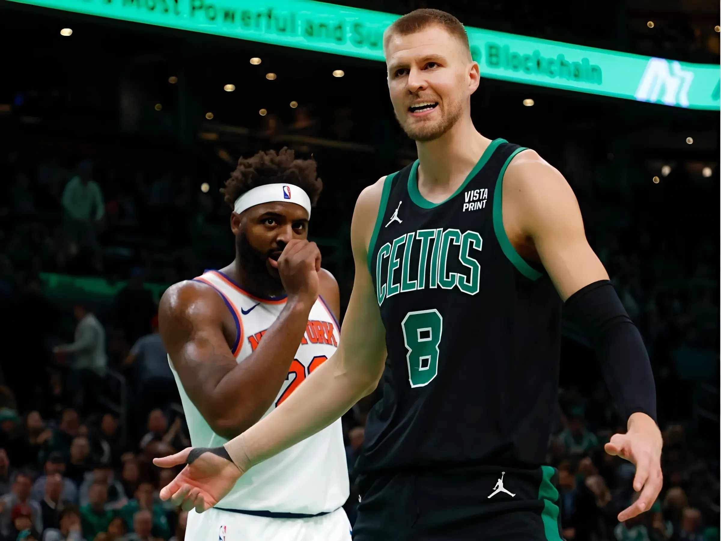 Celtics' Kristaps Porzingis Hypes Up Emergence of Forward in Boston Rotation