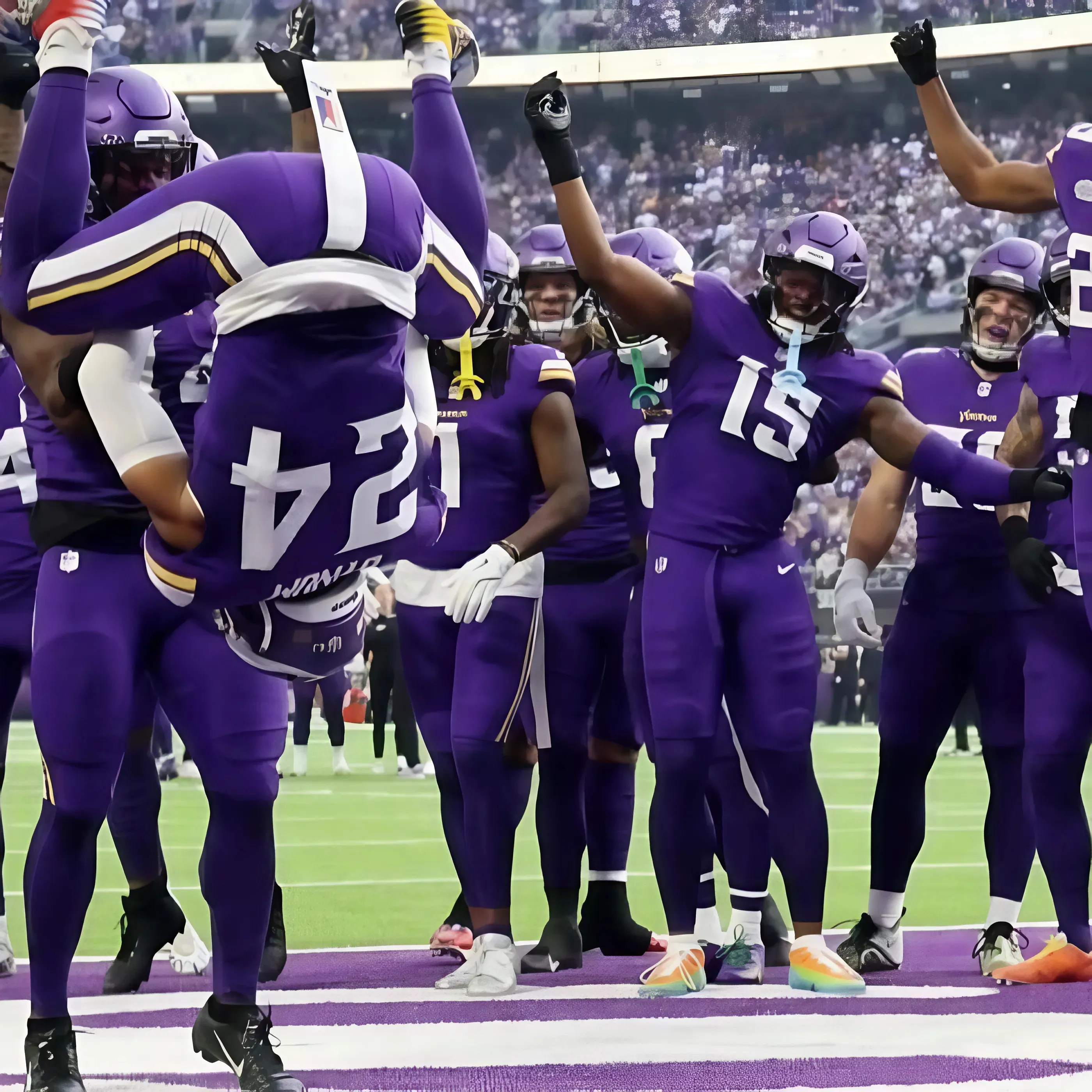 Vikings 'White Chicks' practice video will have fans appreciating celly more