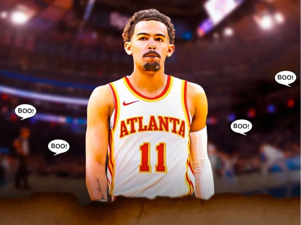 Knicks fans unite to send Hawks' Trae Young NSFW message