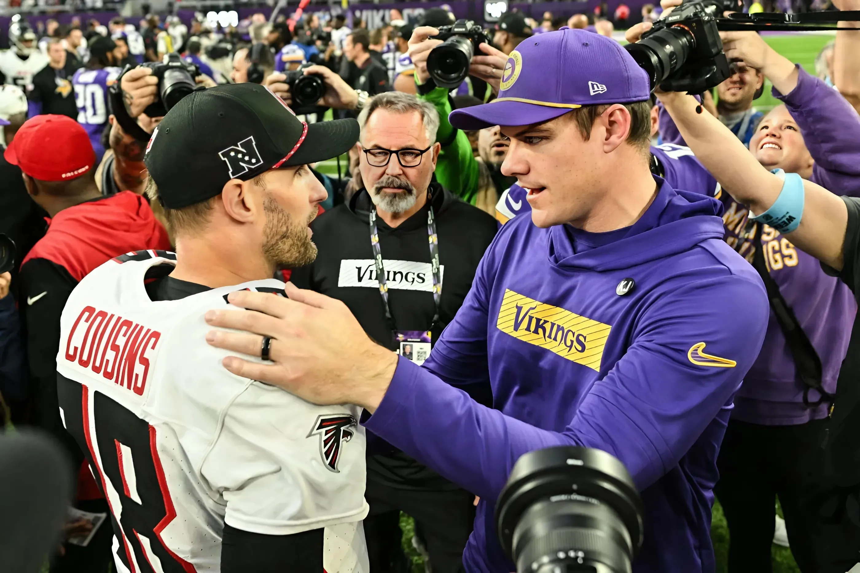 Mics Catch Vikings Coach’s Postgame Message to Kirk Cousins