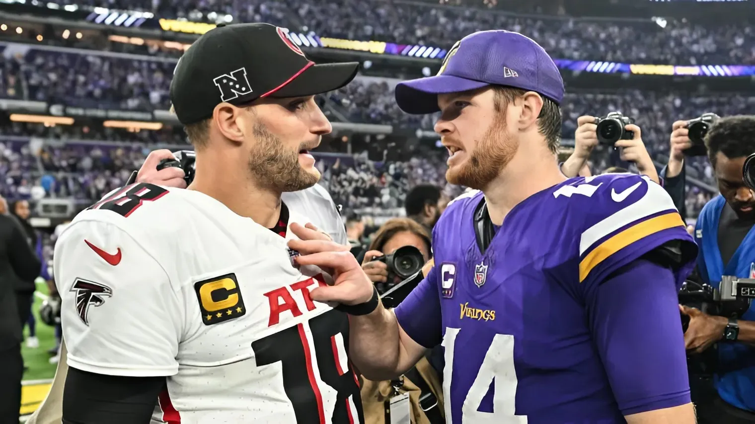 Mics Catch Vikings Coach's Postgame Message to Kirk Cousins