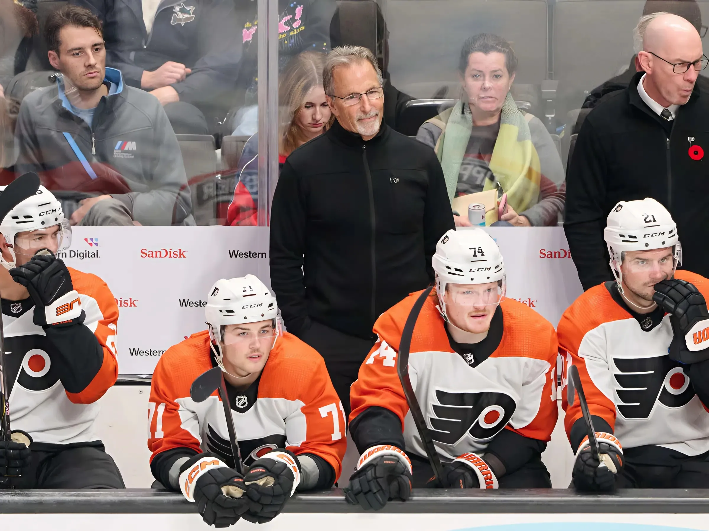 John Tortorella's Reaction to Matvei Michkov's Autograph After Being Ejected