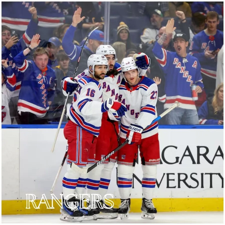 Adam Fox's three-point game pushes Rangers past Sabres