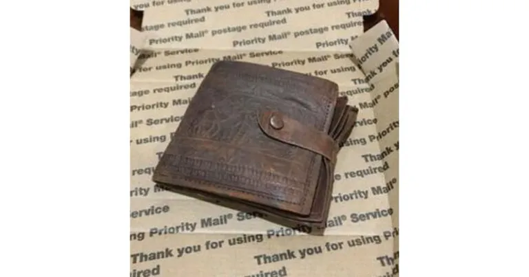 9. Man finds 50-year-old wallet inside abandoned locker – the photos inside leave him speechless