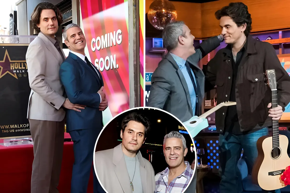 Andy Cohen and John Mayer: A Bromance Blossoms with 'In Love' Moments and More - lulu