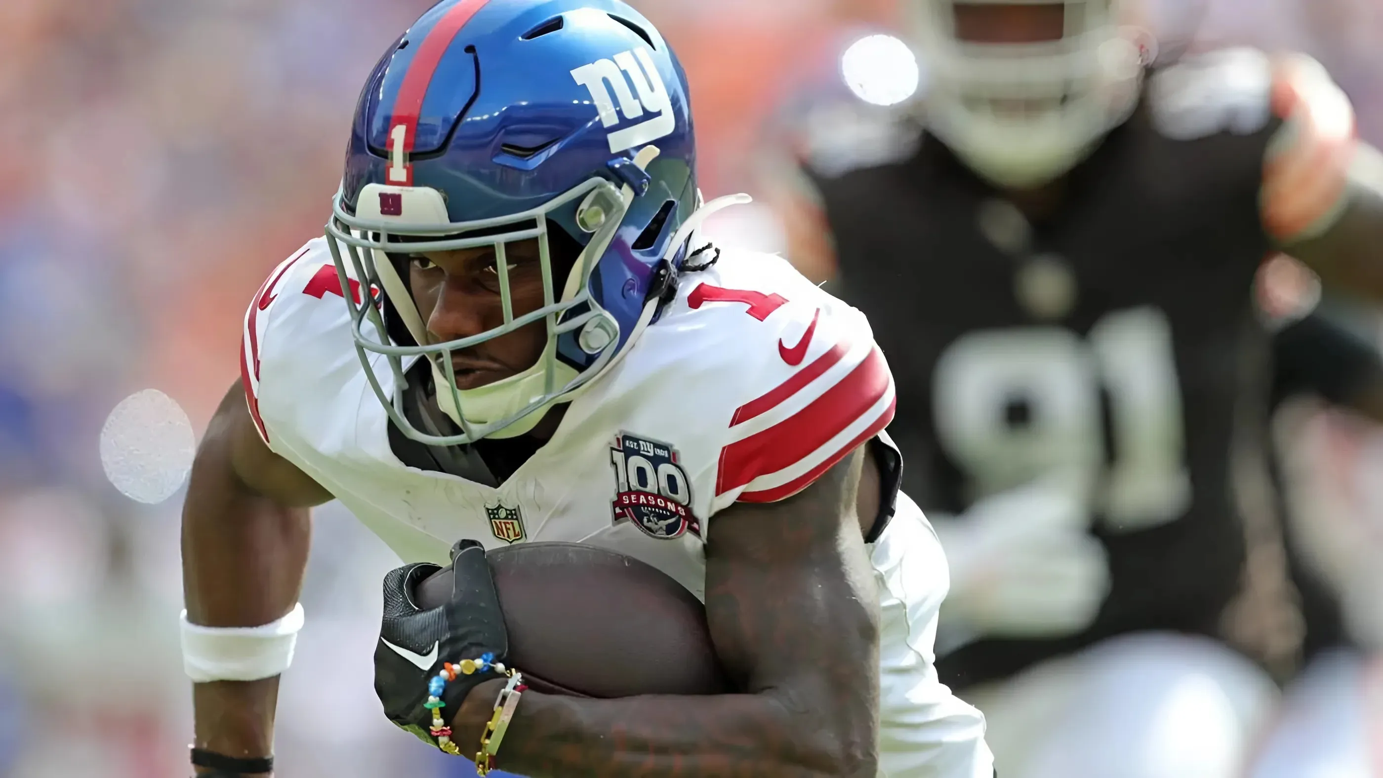 Giants rookie receiver aiming to put an end to team’s six-year drought