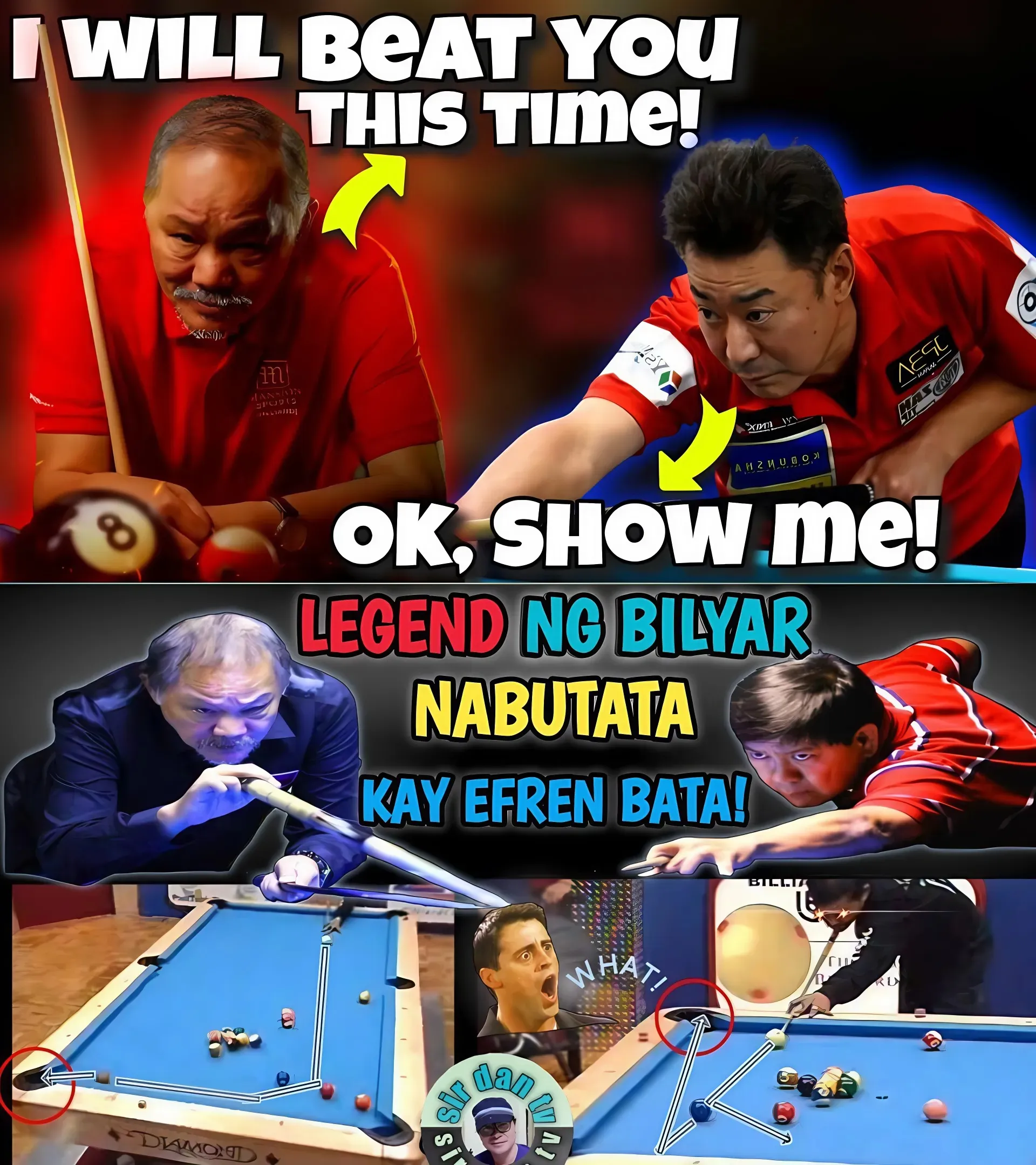 Efren Bata Reyes: Once Again Affirming His Status As The GOAT In Billiards - An Irreplaceable Legend!