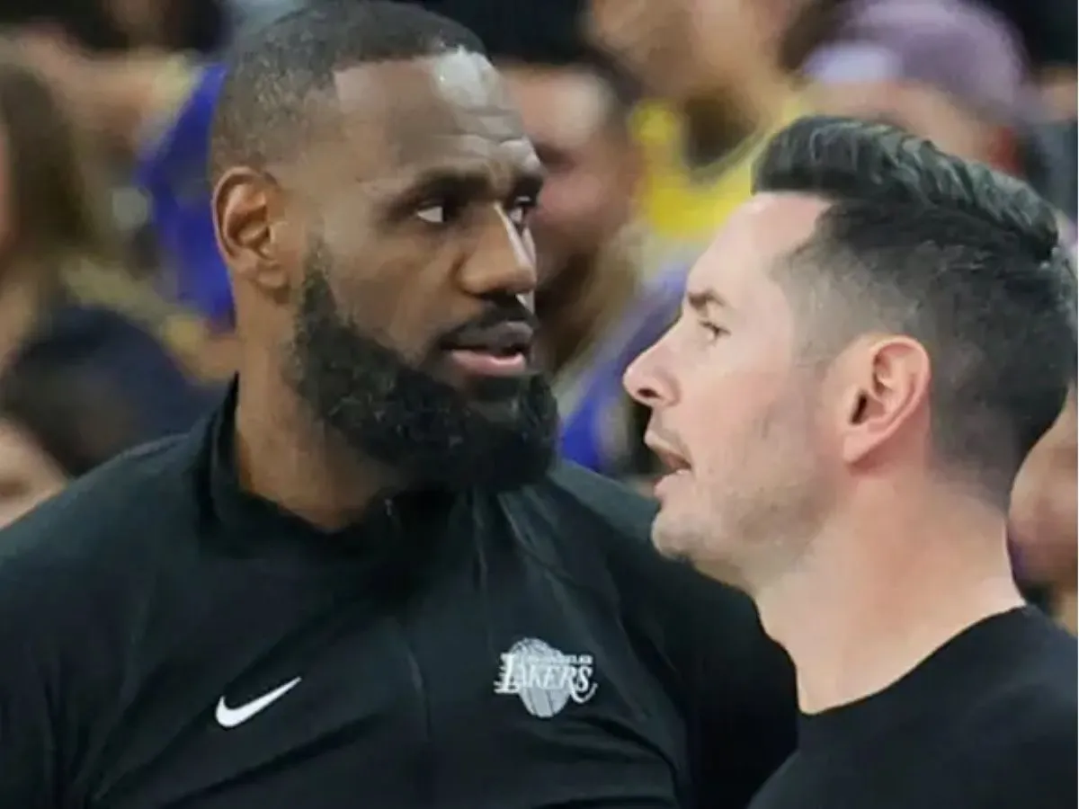 Lakers Coach J.J. Redick Delivers Blunt, One-Word Message About Lebron James