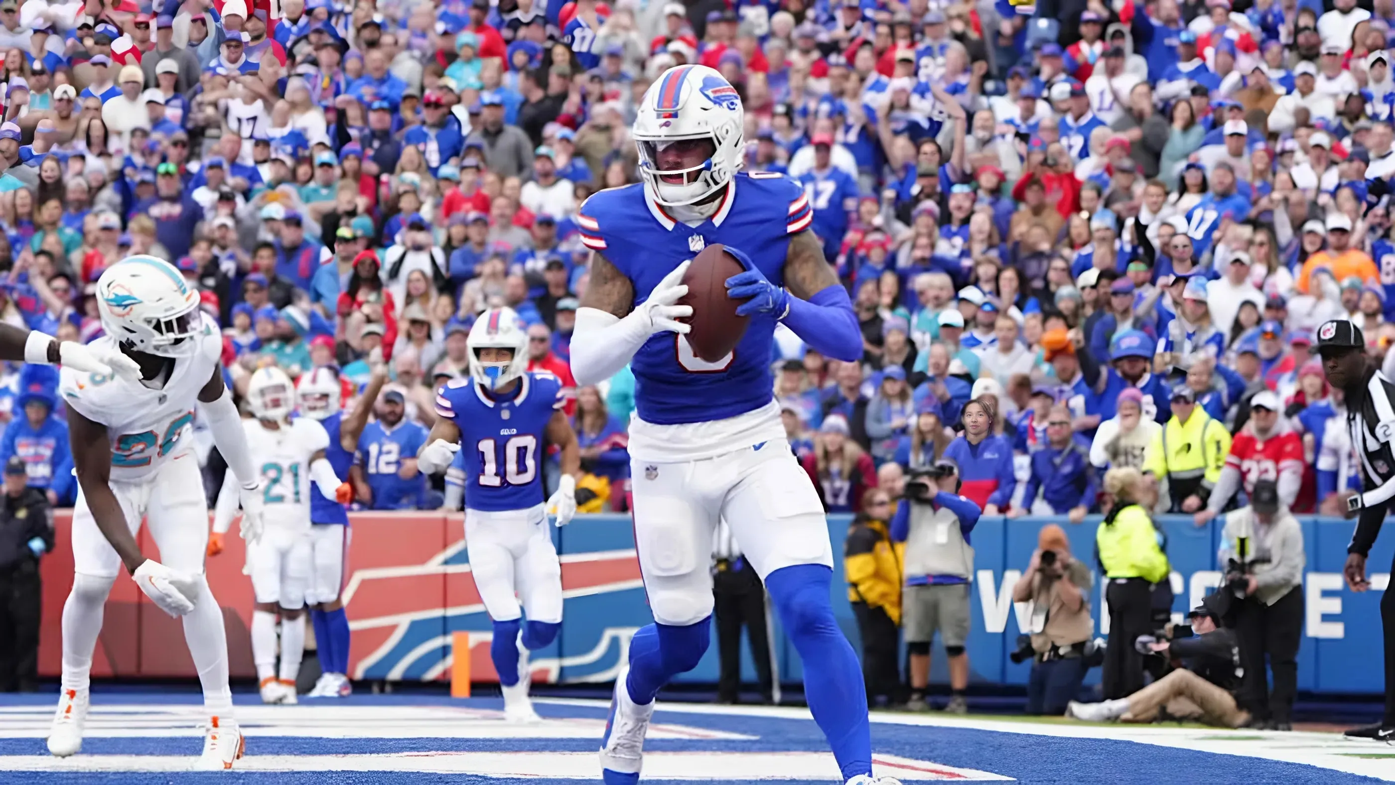 Josh Allen, Keon Coleman stoked for wide receiver's Week 15 return