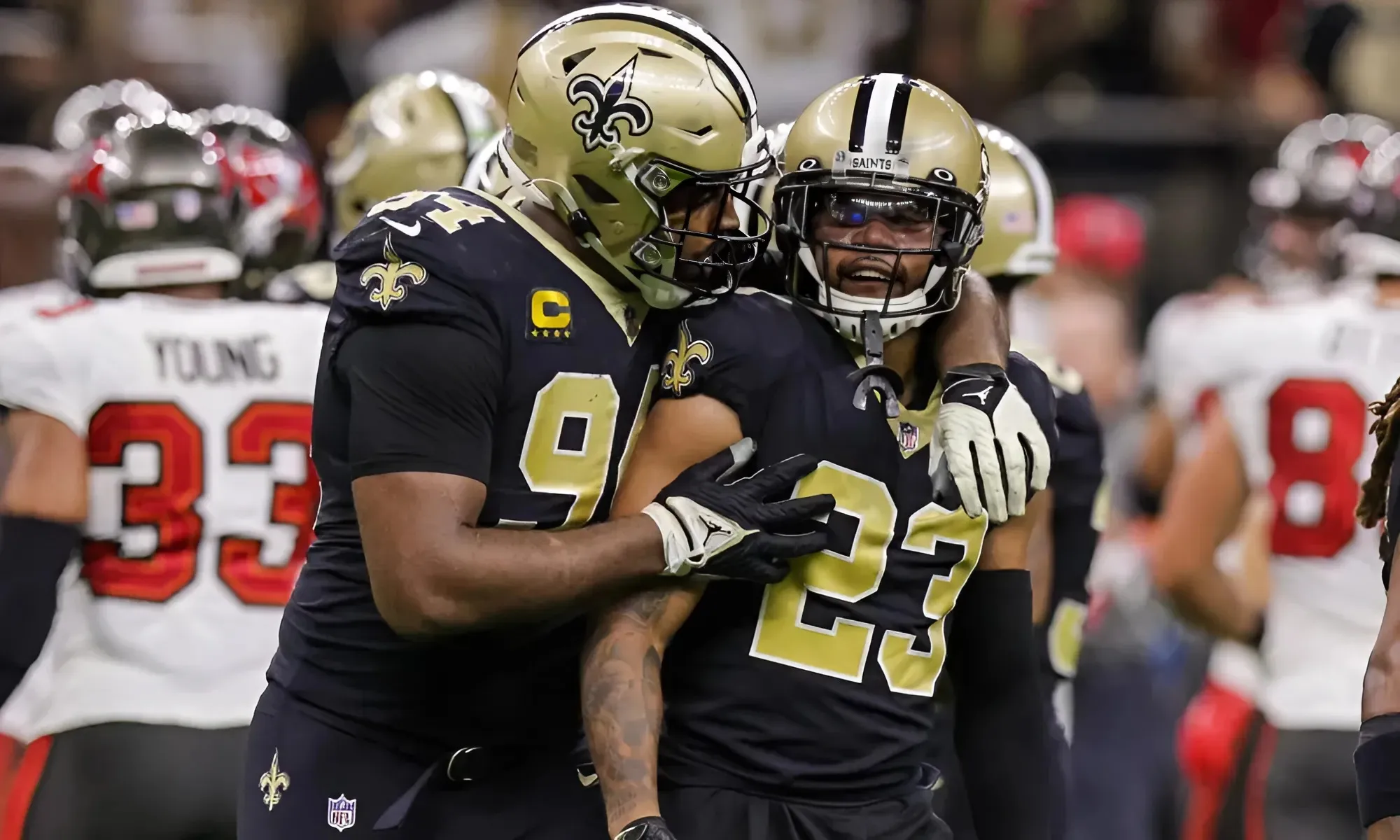 Cameron Jordan had the perfect response to Marshon Lattimore's debut vs. Saints