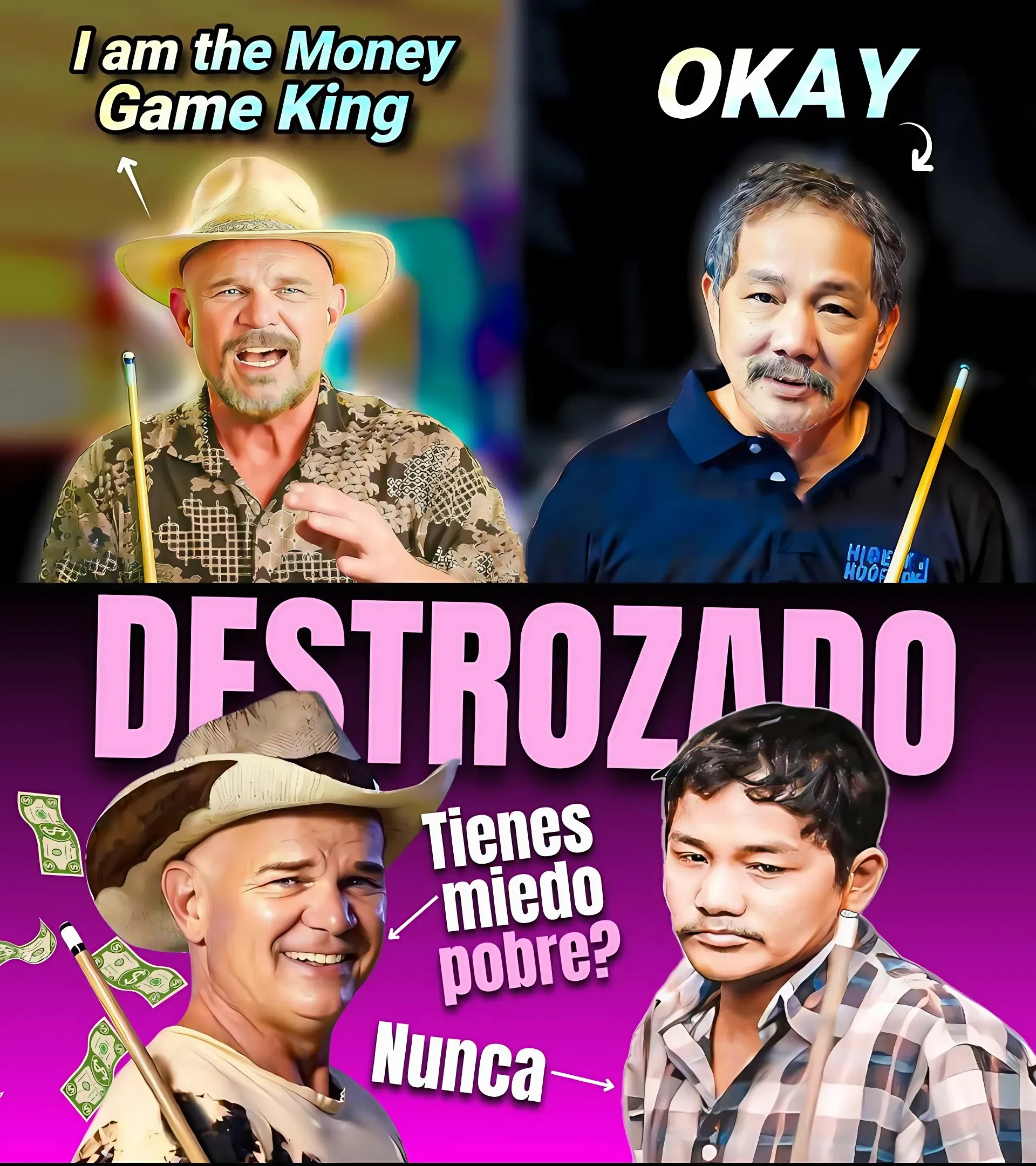 Confident Billionaire Beats Efren Reyes Just for Wealth: The Battle Between Talent and Money!
