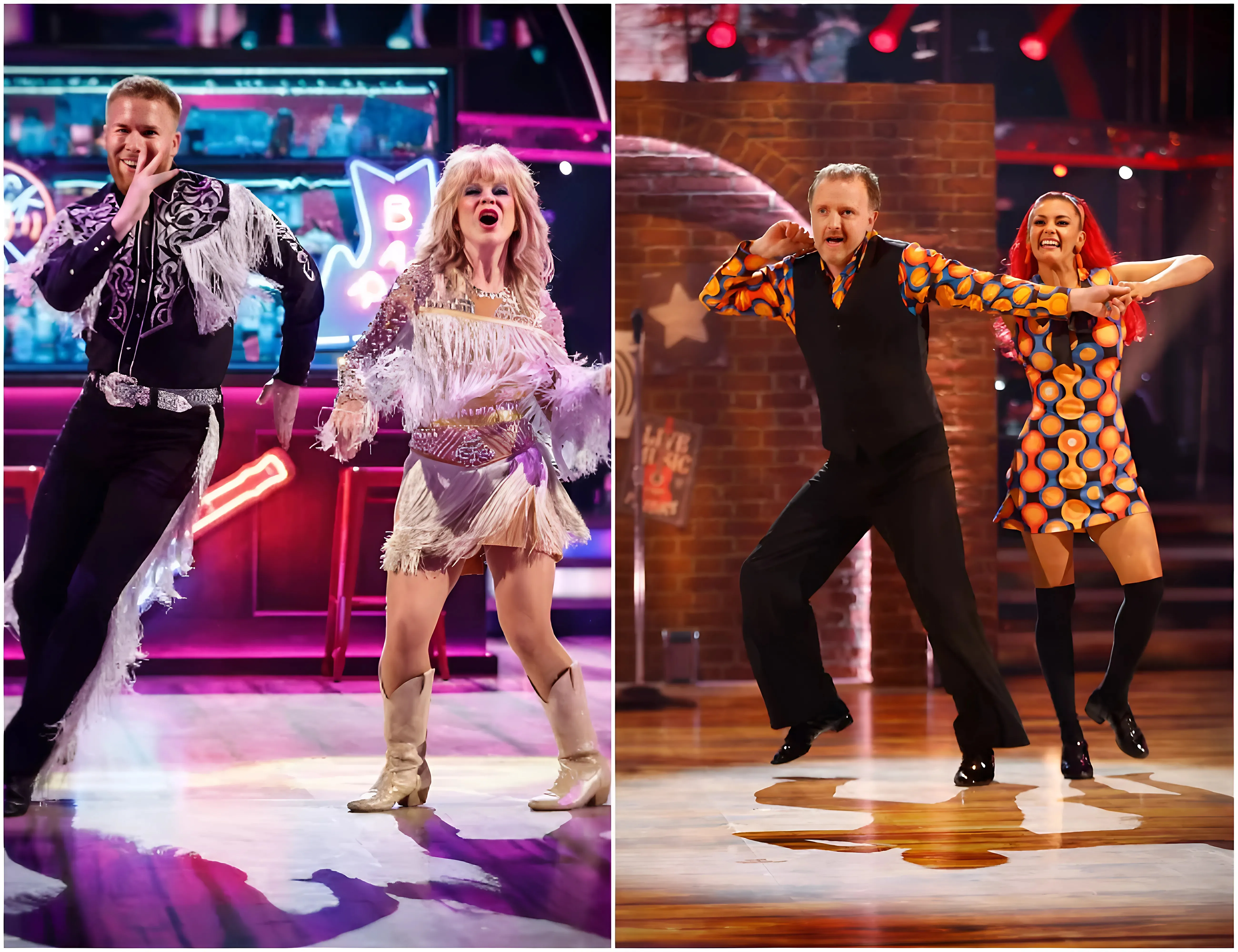 Strictly feud revealed as star mysteriously snubs FOUR of the cast just hours before reuniting at the final - suong