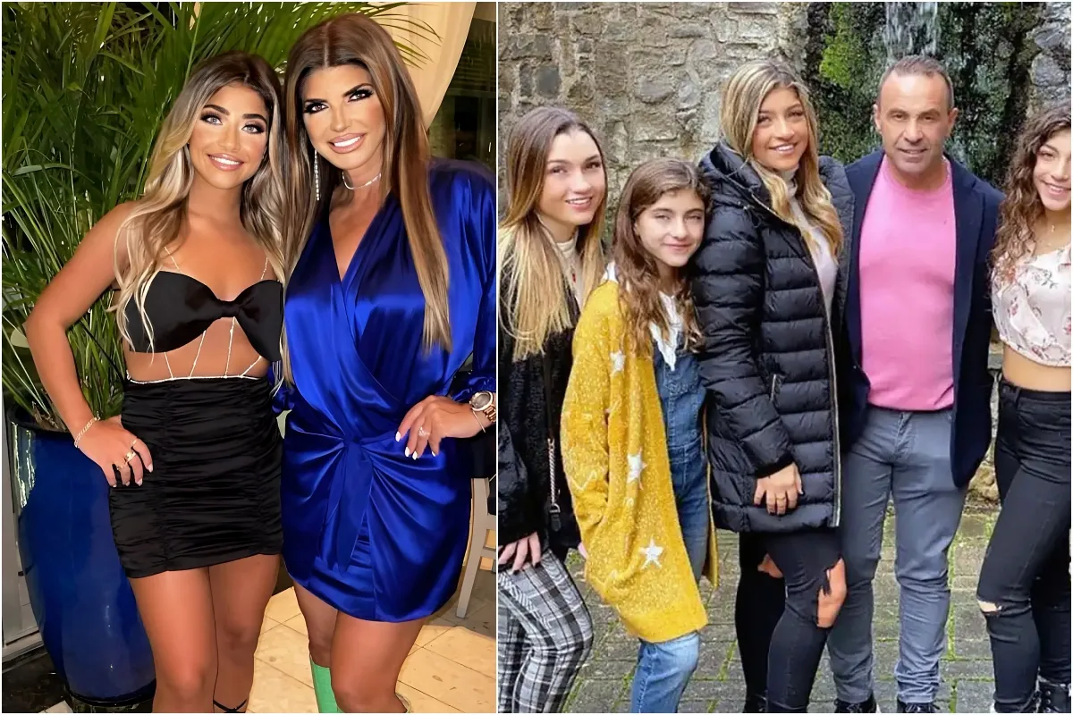 Teresa Giudice from RHONJ Opens Up About Gia’s New Show, Ex-Husband Blaming Her for Jail Time, Financial Responsibilities for Kids, Desire for a Son, Current Household Situation, Favorite Housewives Shows, and Personal Regrets.