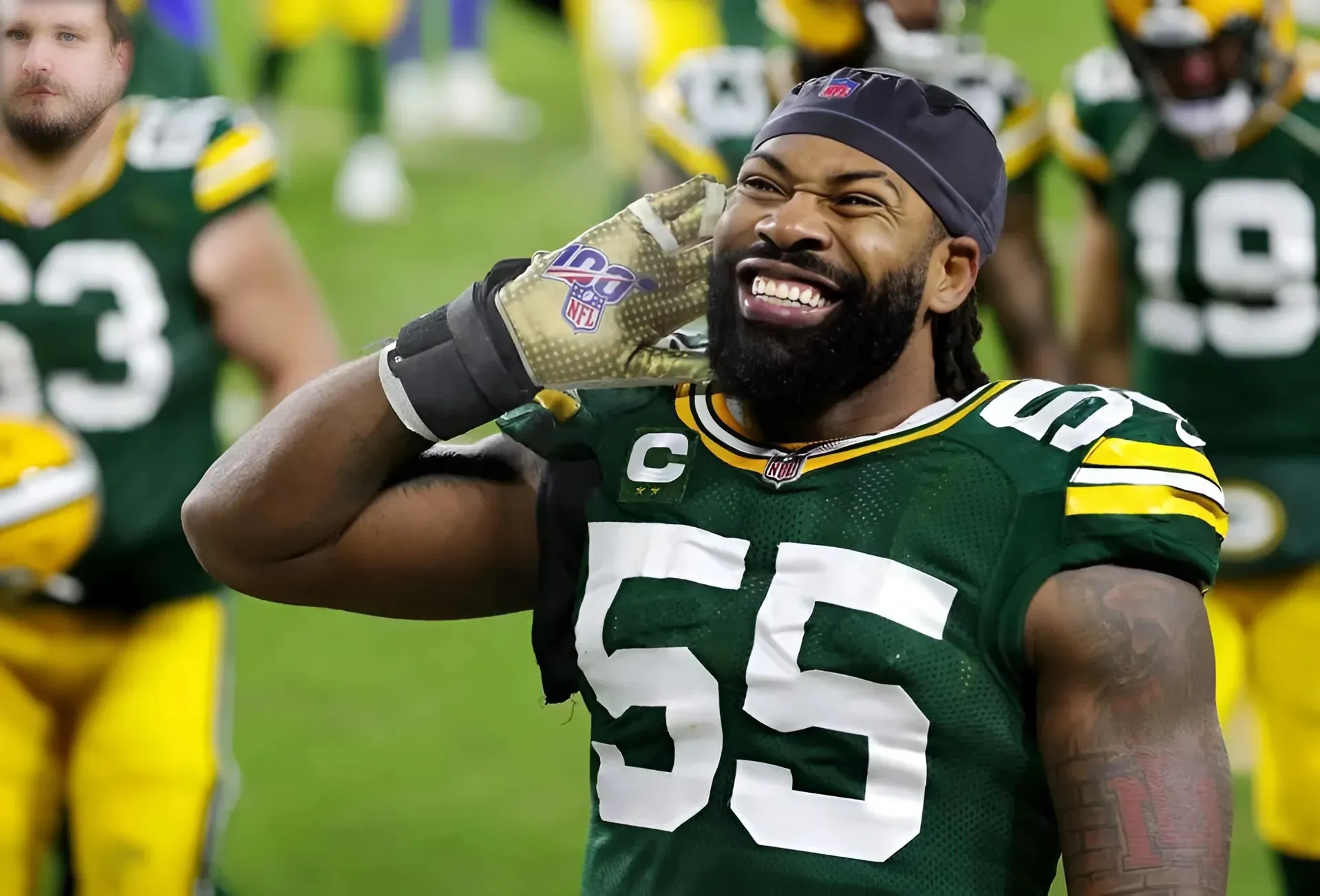 BREAKING: Former Packer Za'Darius Smith fined for uncalled roughing on Jordan Love in Week 14