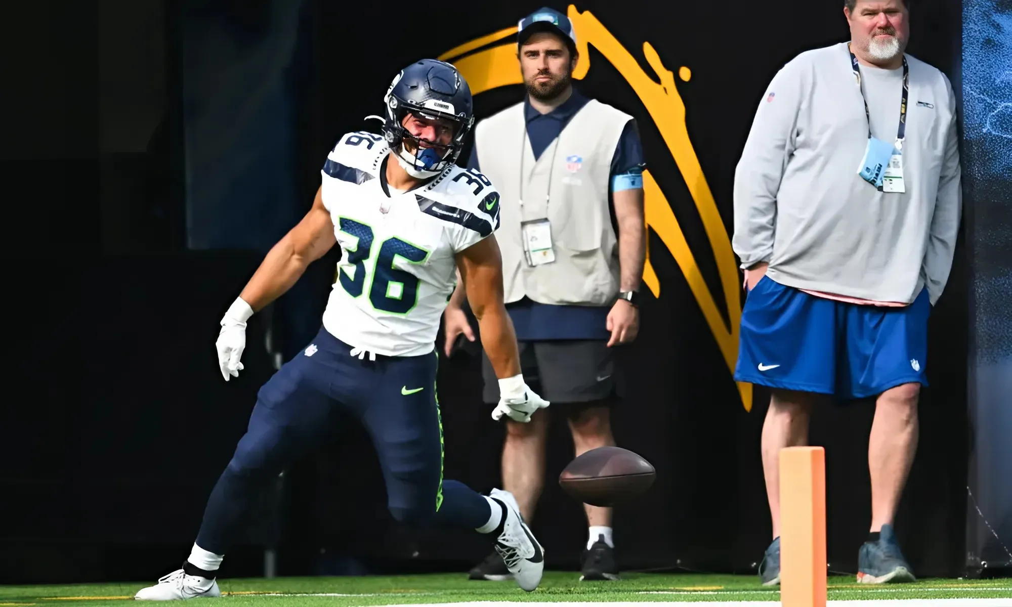 Seahawks elevate RB George Holani from practice squad