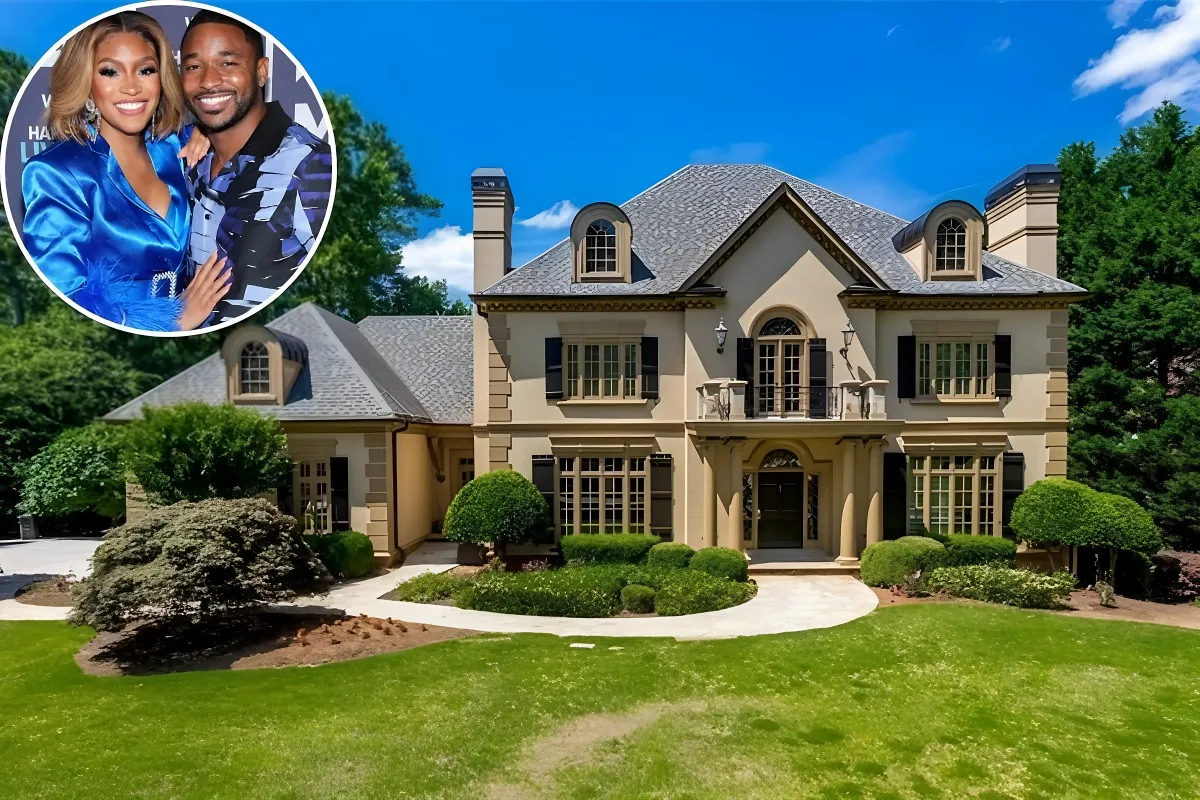 RHOA’s Drew Sidora and Ralph Pittman’s $1.7 million Atlanta mansion is a Southern palace