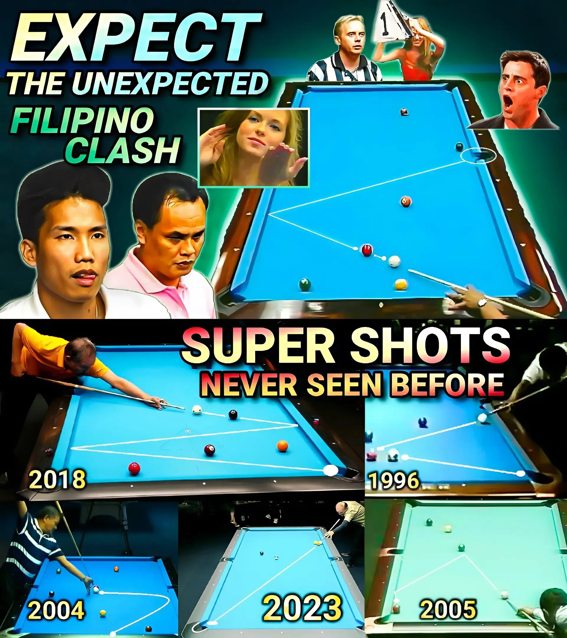 Efren Reyes: The Magic of Shots - Overcoming the Laws of Physics and Redefining Billiards!