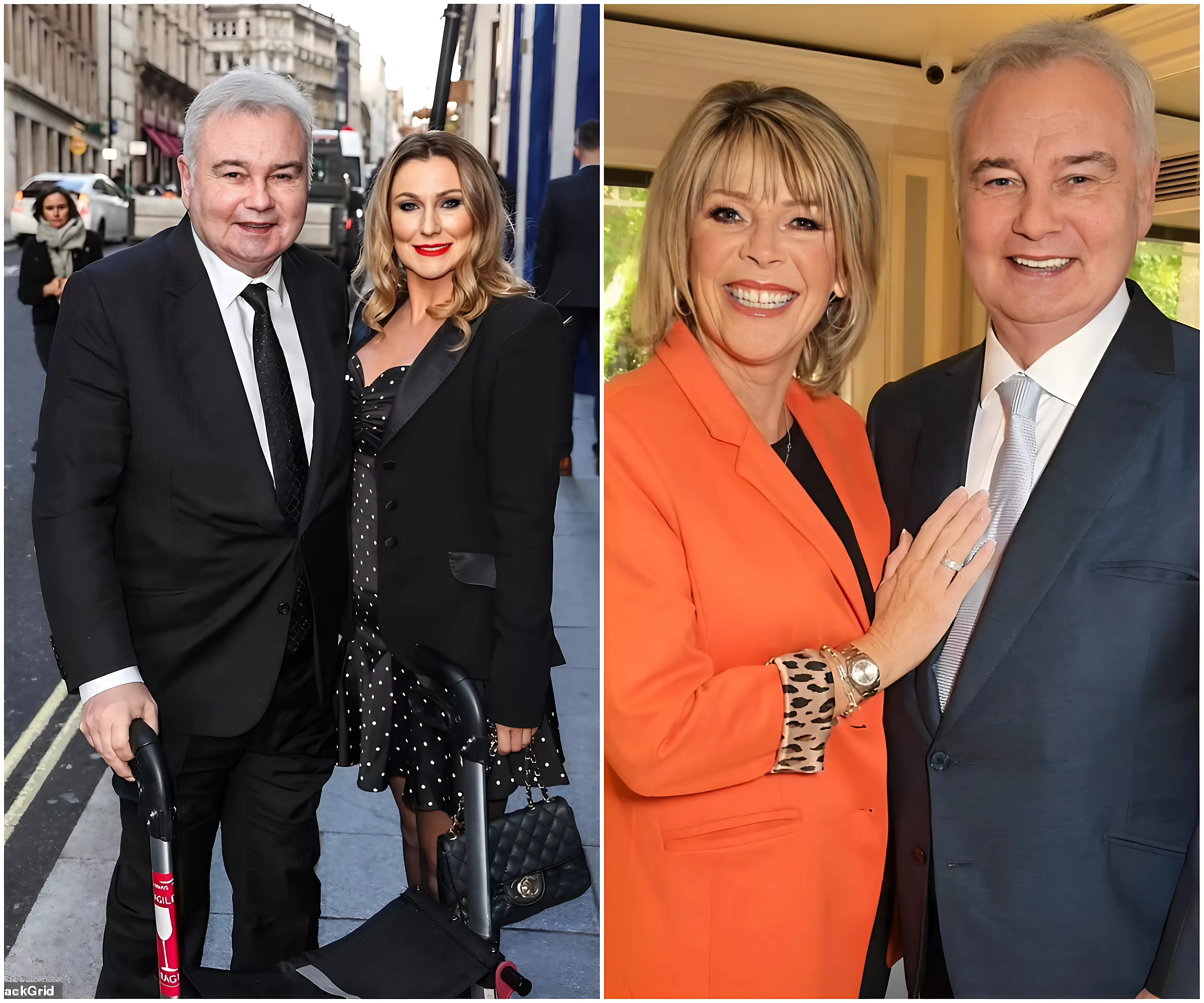 Eamonn Holmes, 65, sparks speculation he is ENGAGED to girlfriend Katie Alexander, 43, as she flashes large ring in Paris... months after his split from wife Ruth Langsford - suong