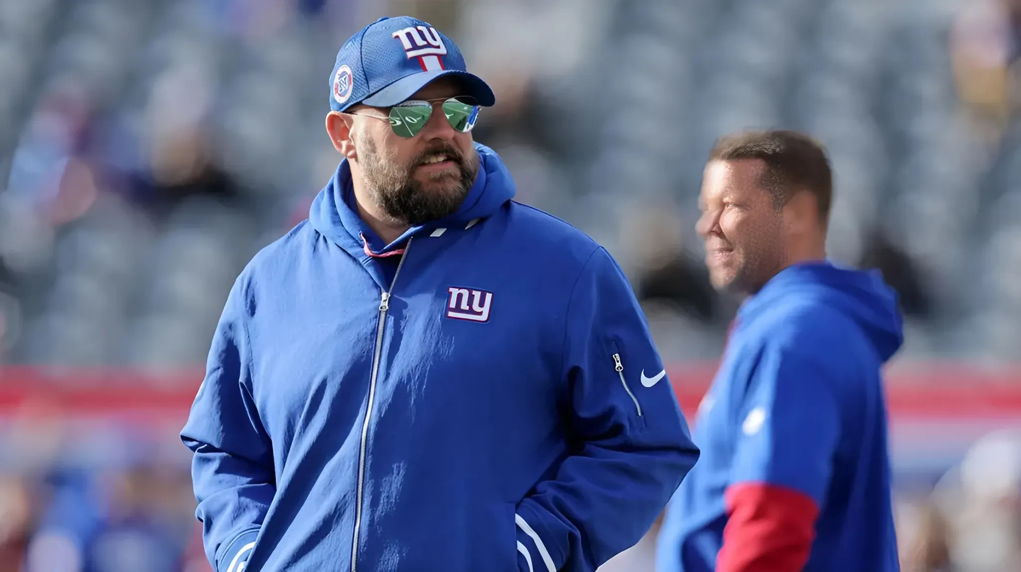 Giants' Brian Daboll reacts to fan's plane banner asking to fire everybody