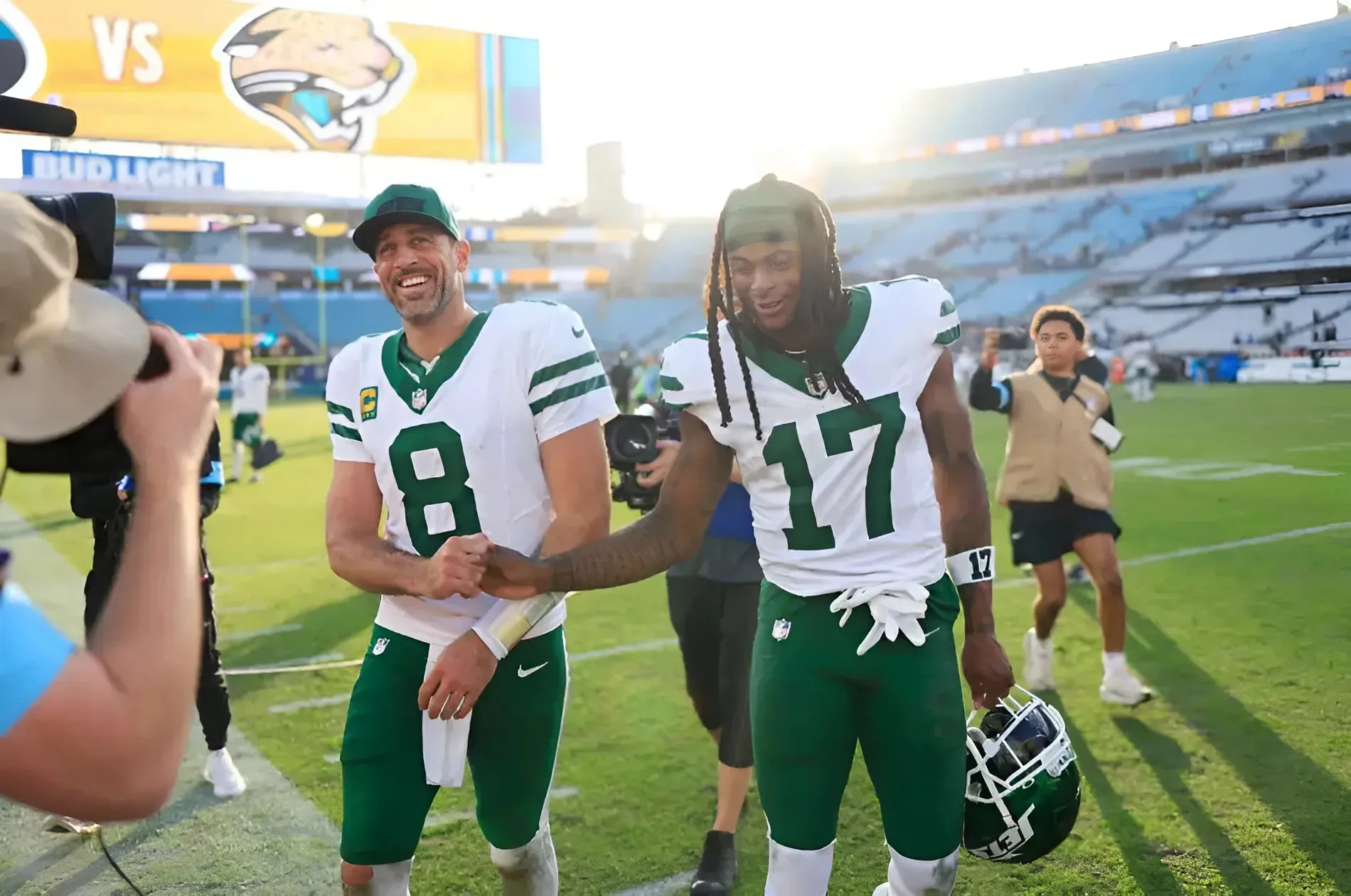 Former Packers Aaron Rodgers and Davante Adams Make Jets Franchise History in 32-25 Win