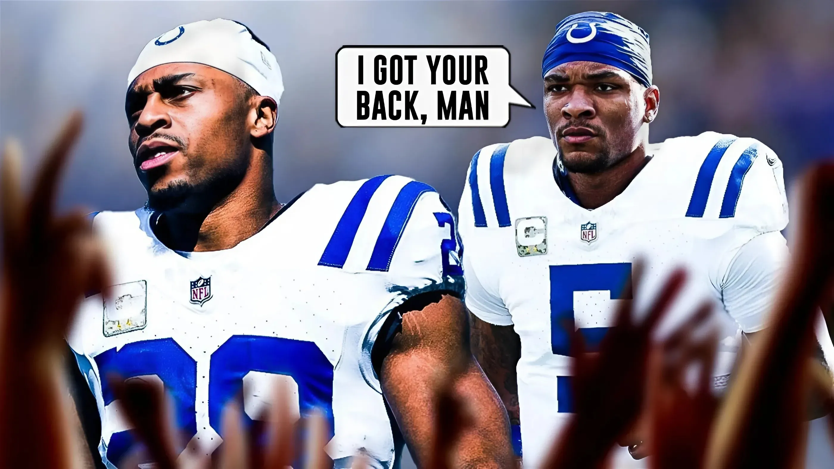 Colts QB Anthony Richardson’s encouraging reaction to Jonathan Taylor’s horrific miscue