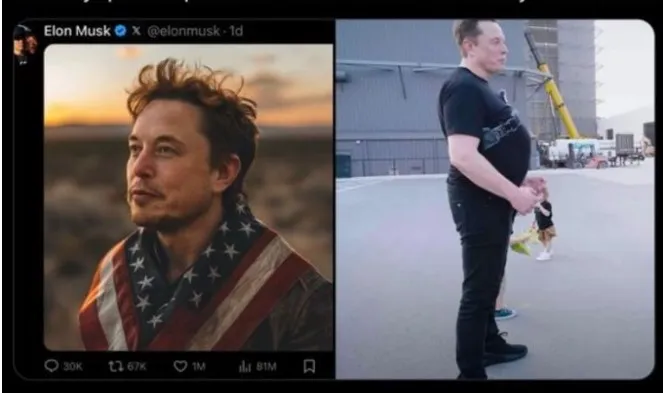 5. Elon Musk's shocking photo sparks wild rumors