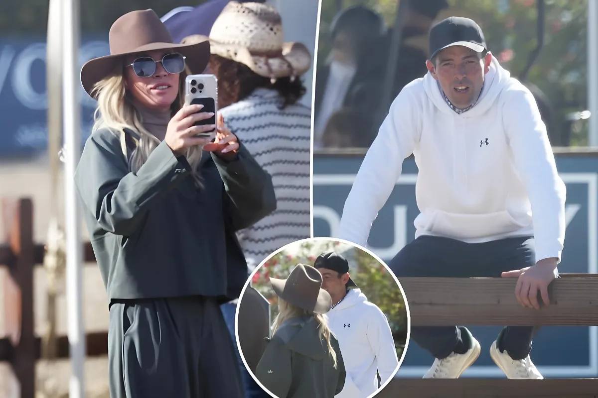 Teddi Mellencamp spotted with horse trainer Simon Schroeder at daughter Slate’s equestrian competition after cheating scandal