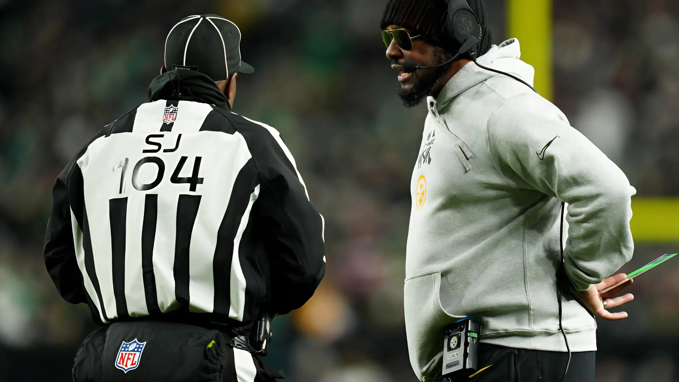 Steelers’ Mike Tomlin Shares 4 Words on Officiating Controversy in Eagles Loss