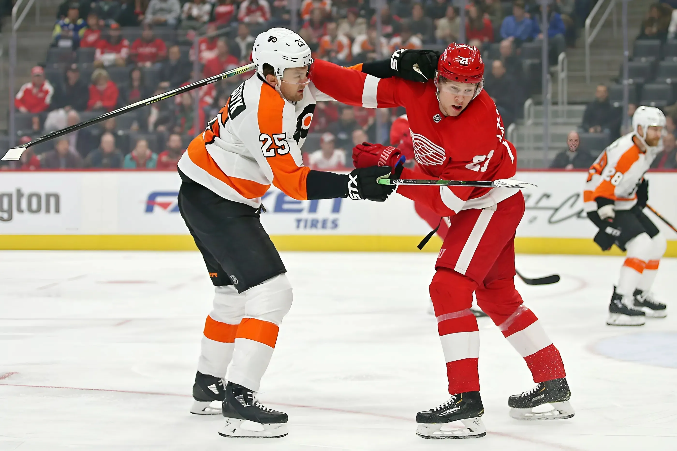 Red Wings take on the Flyers after Petry's 2-goal performance