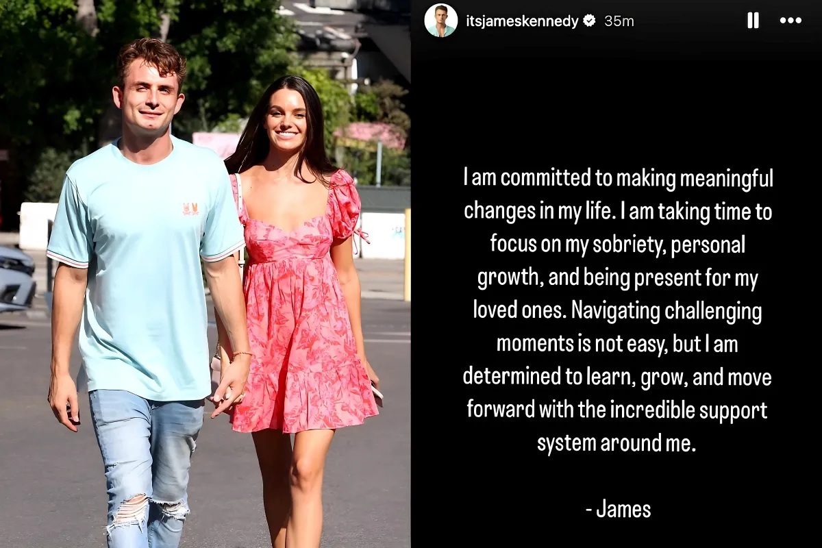 James Kennedy's Commitment to Sobriety and Personal Growth Post DV Arrest: Ally Lewber's Family Worries About Dark Side, Hints at Separation, Amid Claims of Minimizing the Situation by Insider - lulu