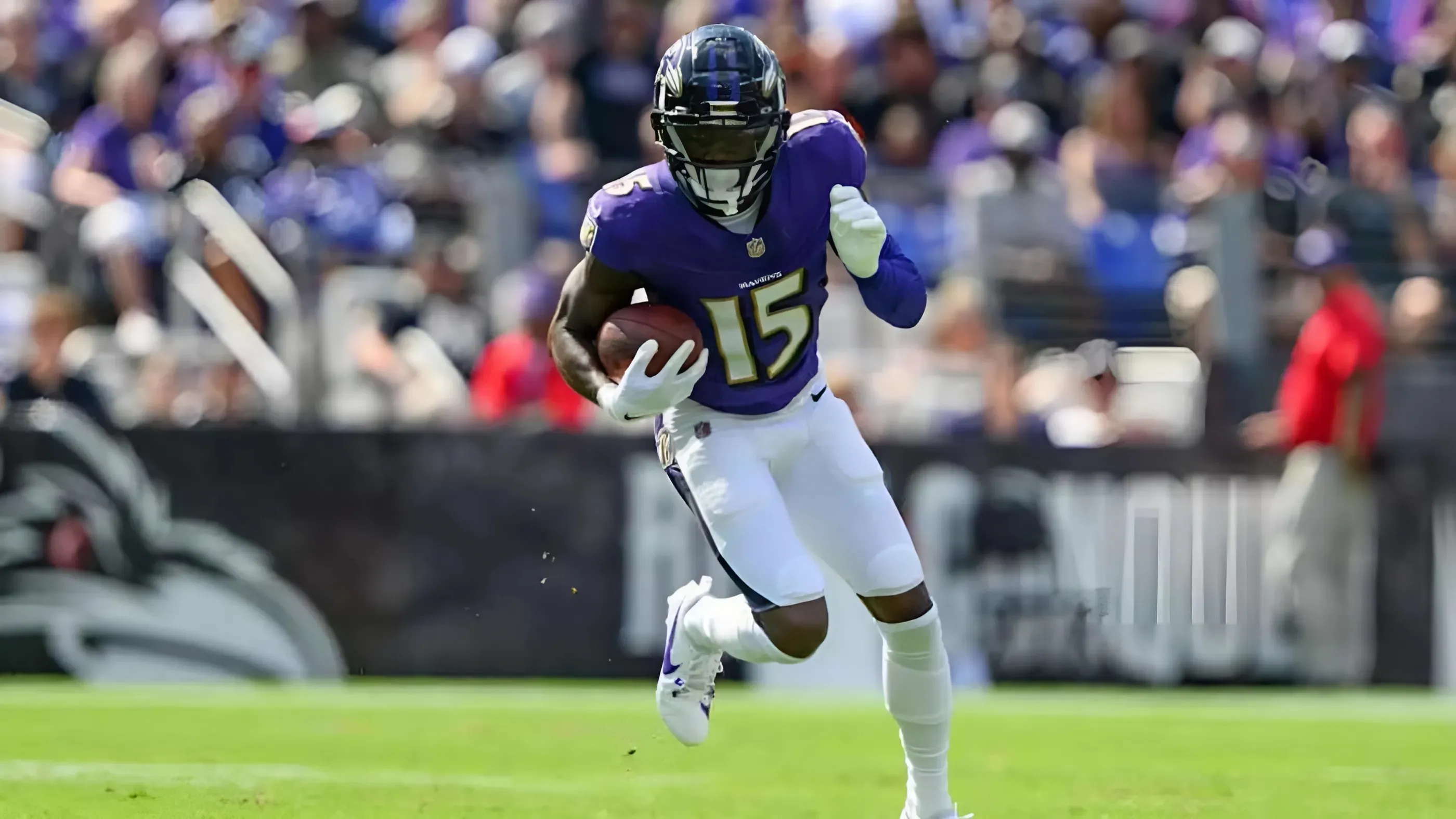 Ravens WR Misses Practice Ahead of Steelers Game