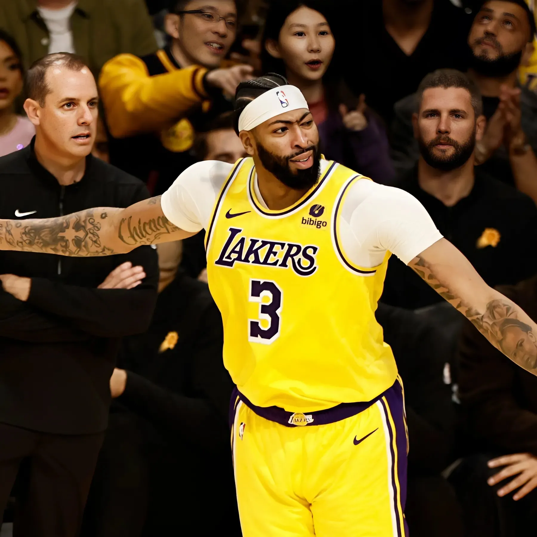 Anthony Davis Happy To Have LeBron James Back Bringing Energy To Lakers