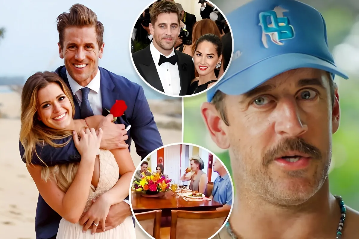 Aaron Rodgers calls out family for excluding him and then-girlfriend Olivia Munn from ‘stupid’ ‘Bachelorette’ dinner