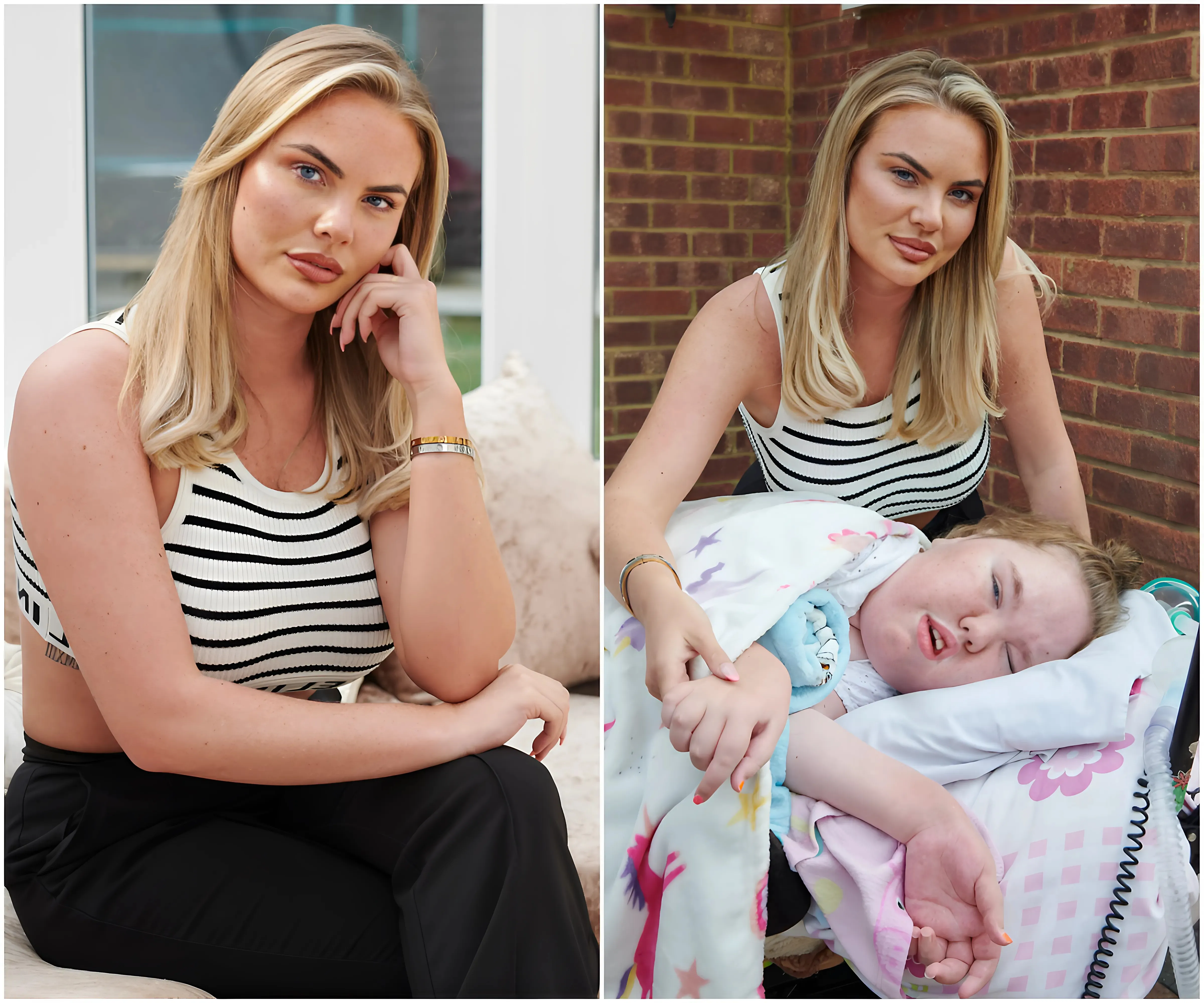 Towie star furious as terminally ill sister is KICKED OUT of kids’ disco because she can’t sit up - suong