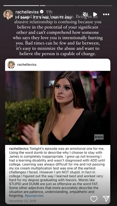 Rachel Leviss Admits She Feels “Vindicated” After Ex James Kennedy’s DV Arrest, Shares Why She Stayed With Him Throughout Alleged Abuse & Talks “Coercive Control,” See Her Posts - lulu