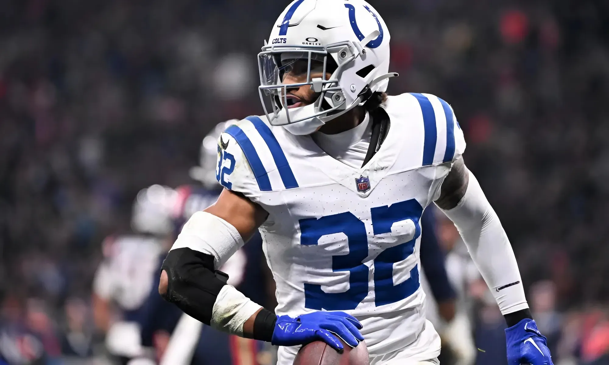 Why did the Colts move Julian Blackmon from strong safety to free safety?