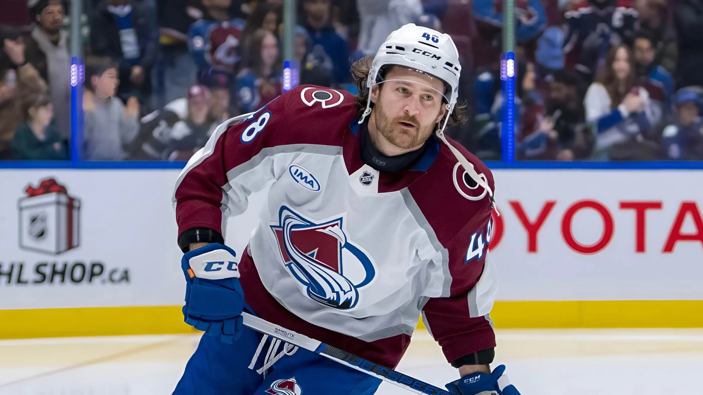 Avalanche place recently signed forward on waivers