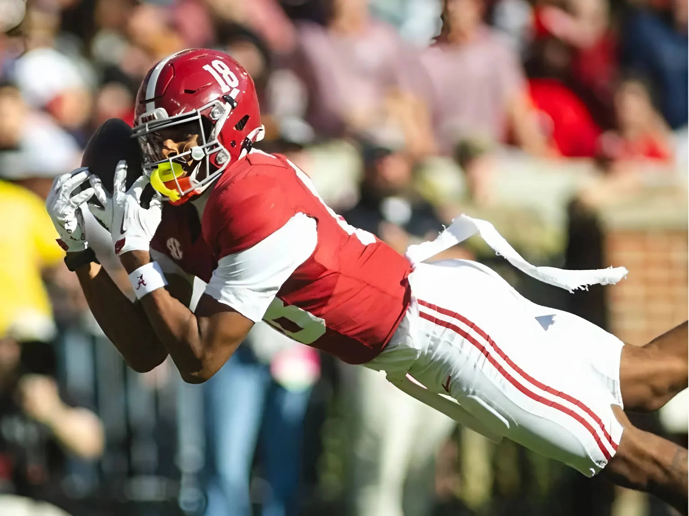 Alabama football freshman WR transferring to Ole Miss