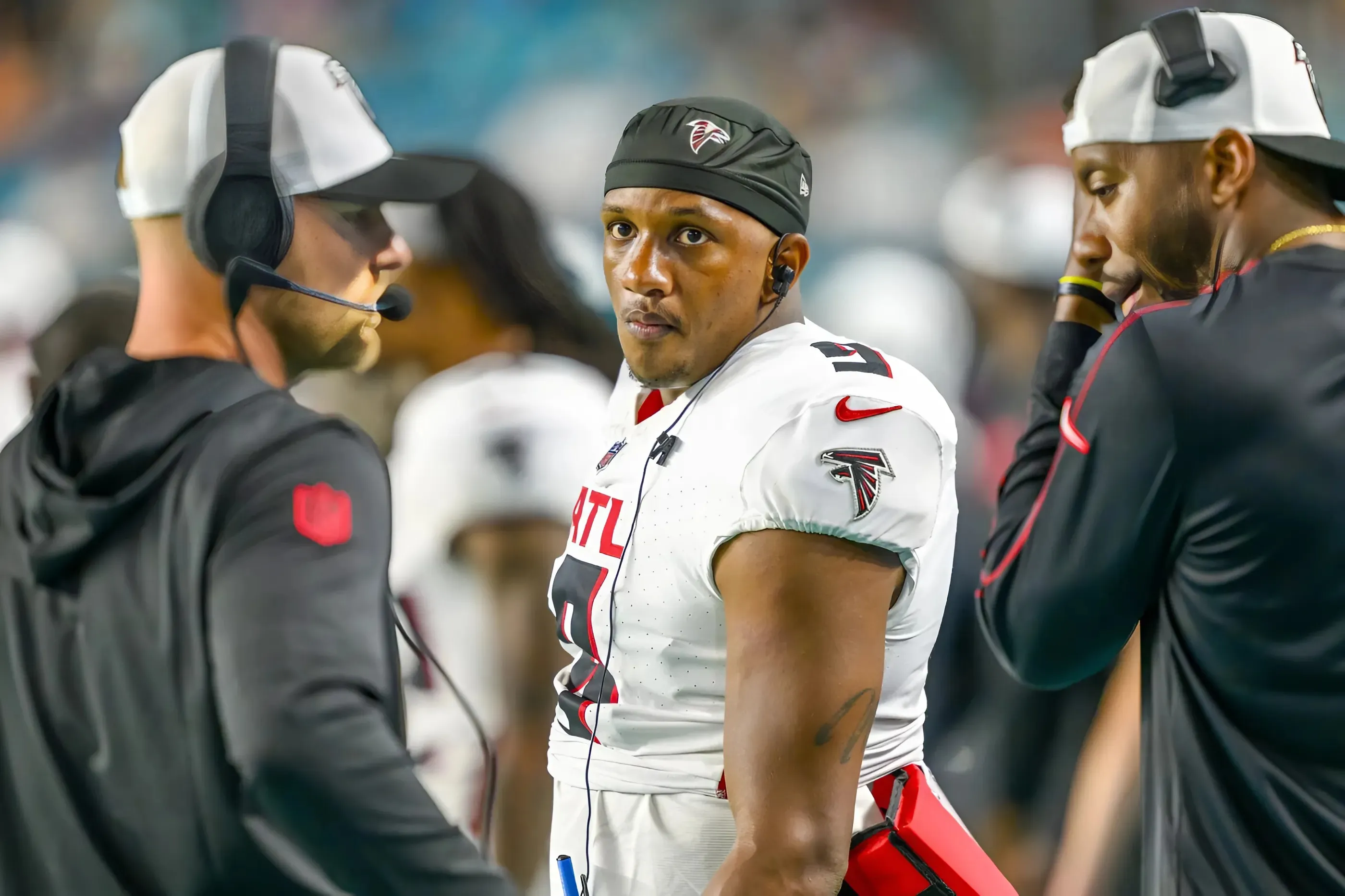 Michael Penix Jr.'s immediate reaction to being named Falcons' starting quarterback