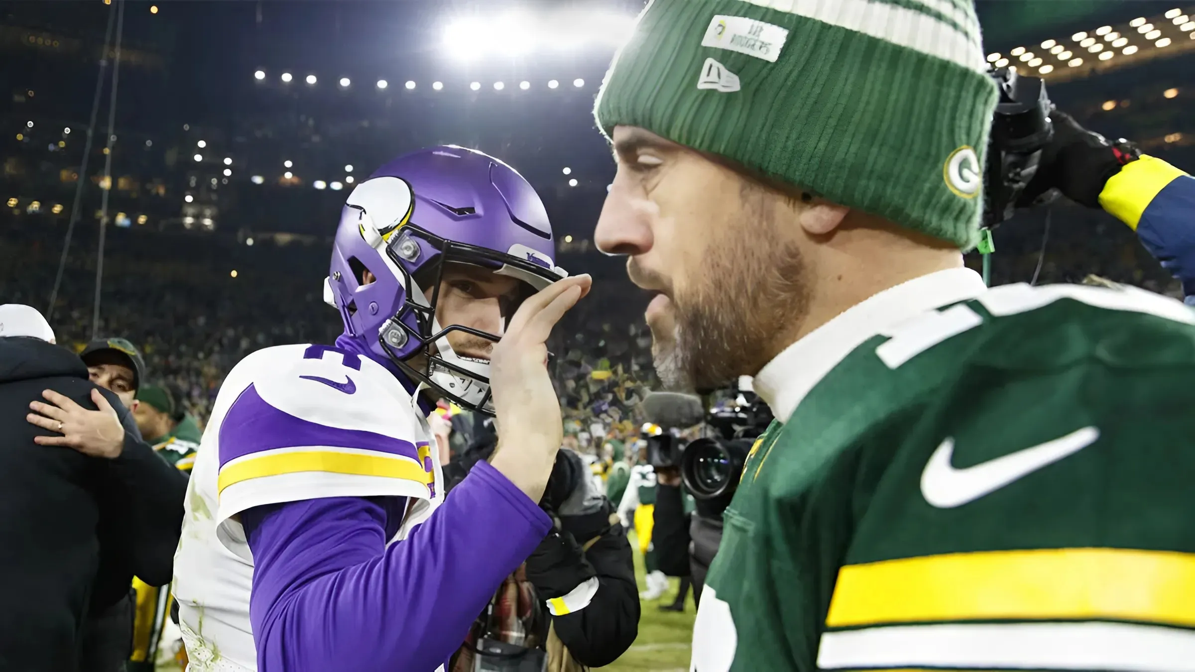 Aaron Rodgers fuels retirement rumors while discussing Kirk Cousins’ benching