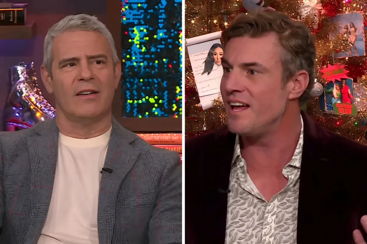 Andy Cohen Grills Shep Rose About Whether He Had Botox On ‘WWHL’: “Answer Me Right Now! - lulu